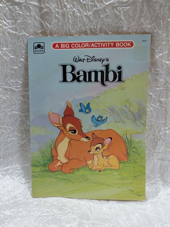 Golden Publishing Other - Walt Disneys Bambi Big Color Activity Book 1993 Golden Publishing Vintage